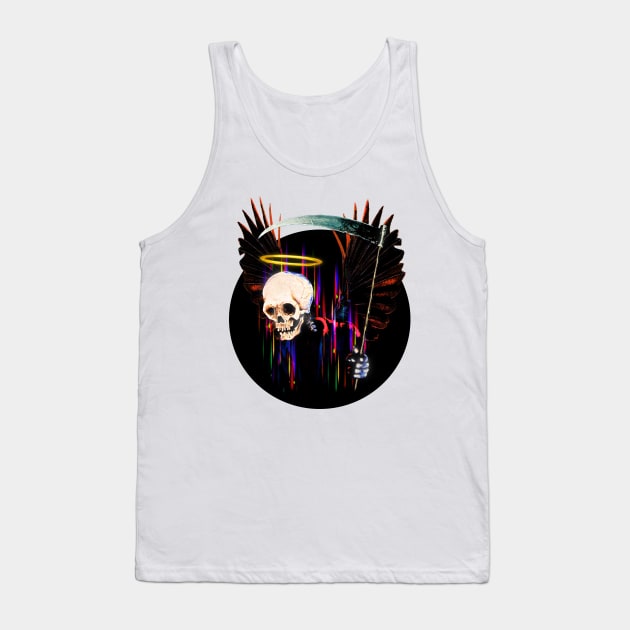 Gleam Reaper Tank Top by Space Cadet Art